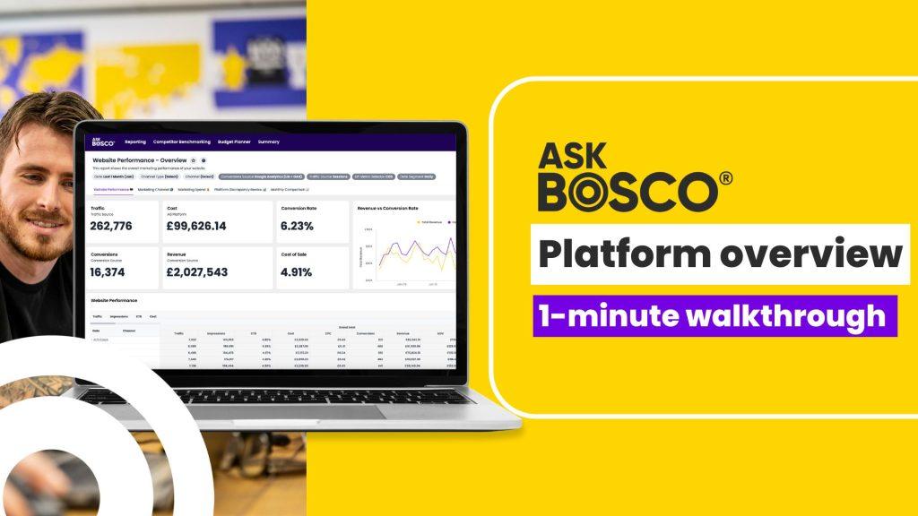1 minute overview of platform