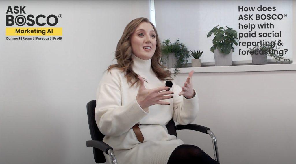 Paid social report and forecasting case study