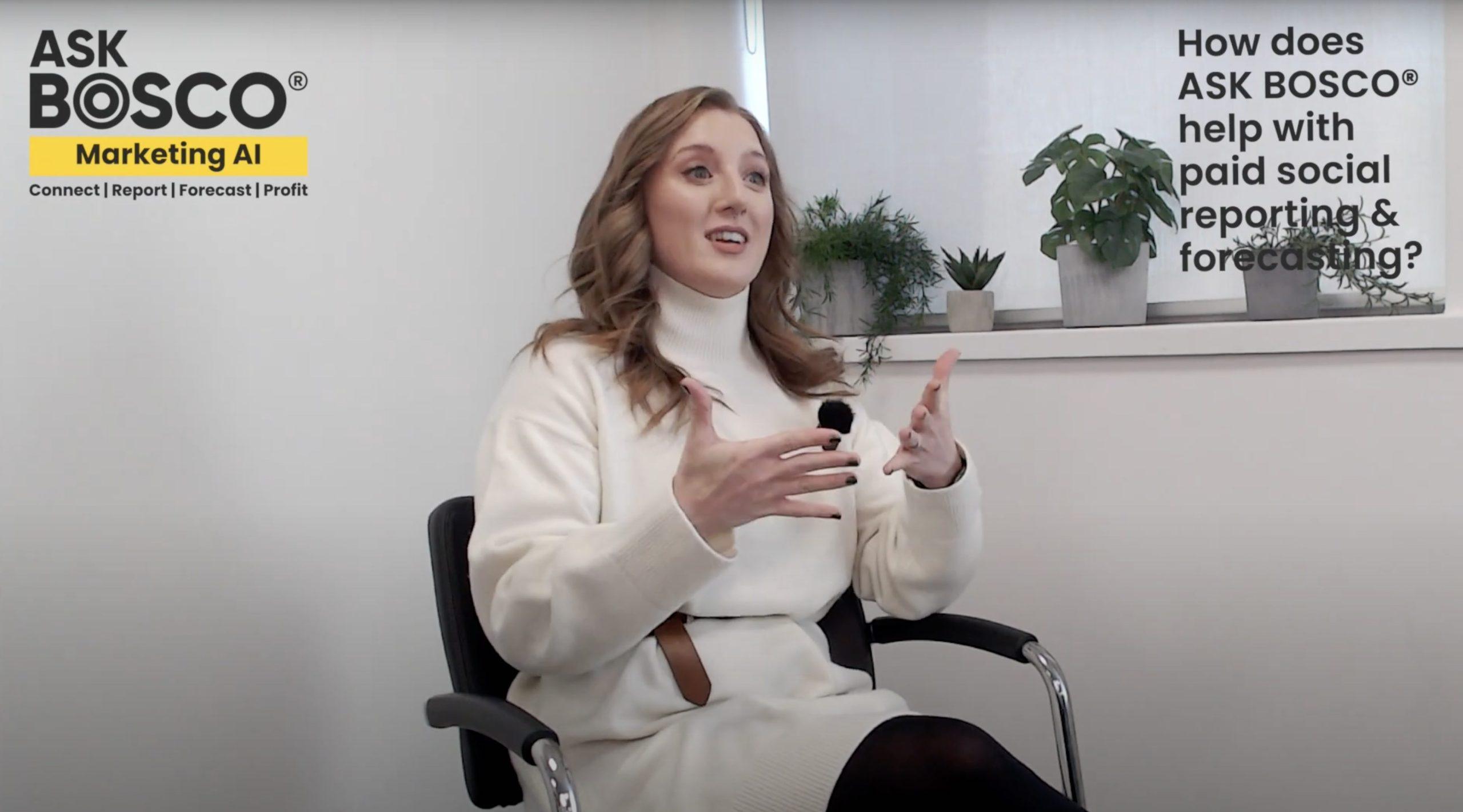 Paid social report and forecasting case study